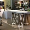 Messetisch (Stehtisch) STEVY - Weiß